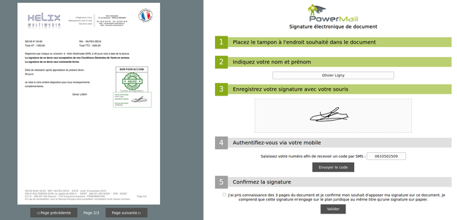 Signature électronique comment ça marche